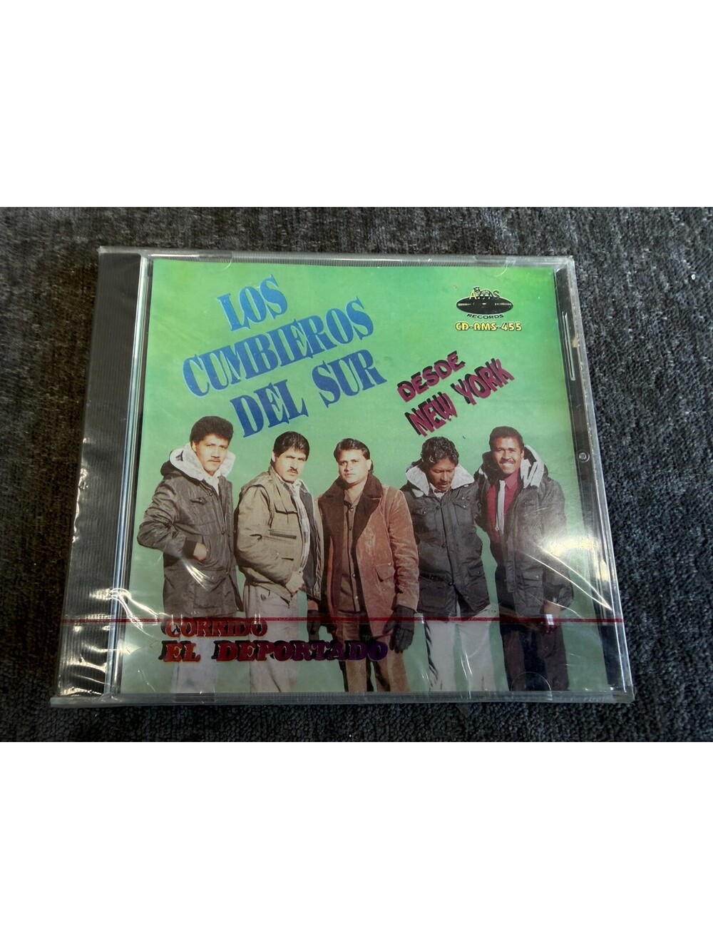 Los Cumbieros Del Sur - Desde New York Corrido El Deportado CD AMS Internacional